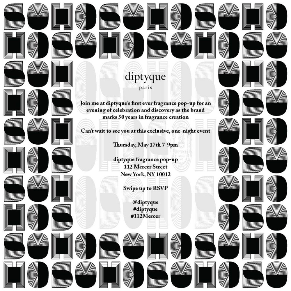 Diptyque Paris Large BAIES Black  Glass Can